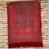 Ajrakh Hand Block Print with Natural Colour Hand Wining Organic Cotton Dupatta